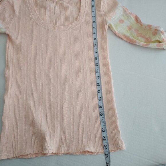 We The Free Big Sur Long Sleeve Ribbed Tee Size Large - Picture 3 of 10